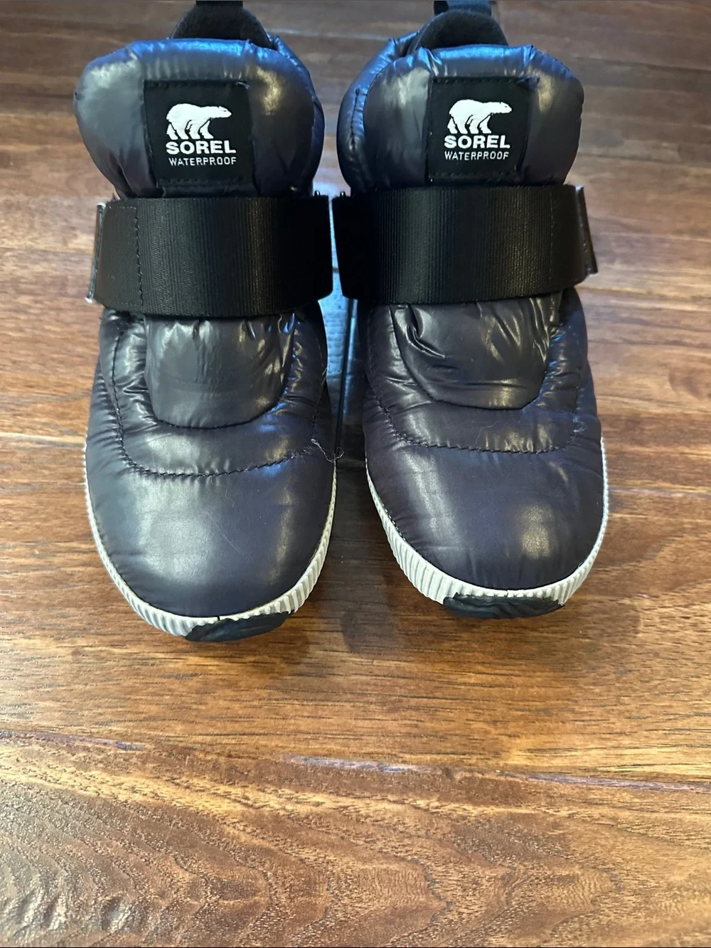 Sorel Waterproof Black Puffer Shoes